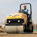 Nouveau rouleau vibrant diesel à tambour lisse de 3 tonnes